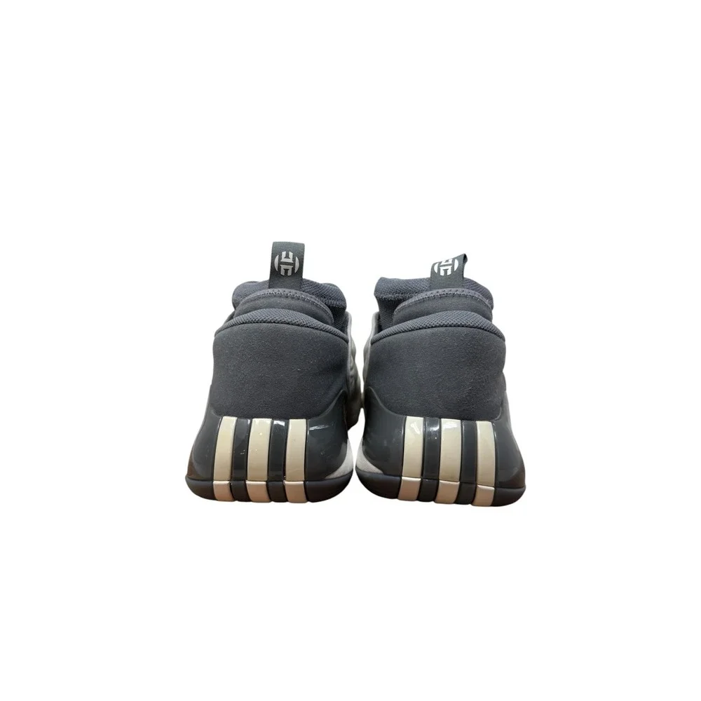 Adidas Harden Vol 7 Basketball Shoes Mens 13.5 White Grey IE9257 Quilted Puffer